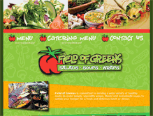 Tablet Screenshot of fieldofgreensnc.com